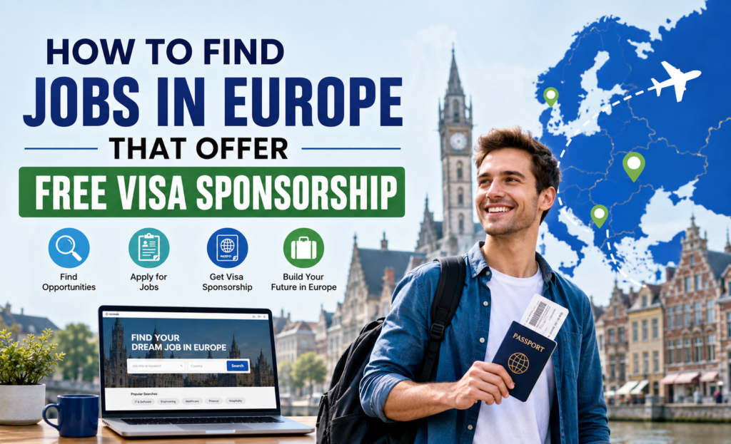 How to Find Jobs in Europe That Offer Free Visa Sponsorship